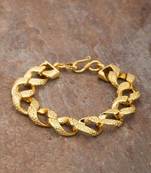 Gold-plated bracelet