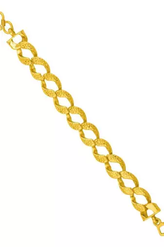 Gold-plated bracelet