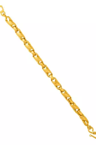 Gold-plated bracelet