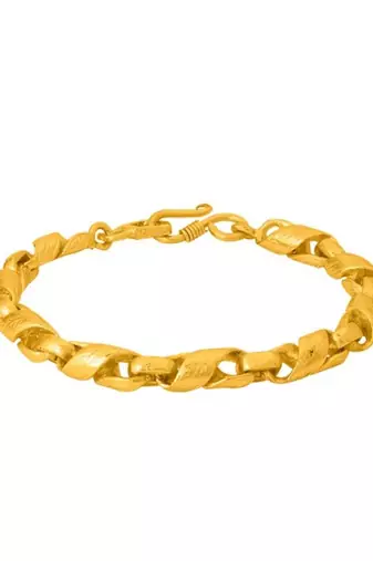 Gold-plated bracelet