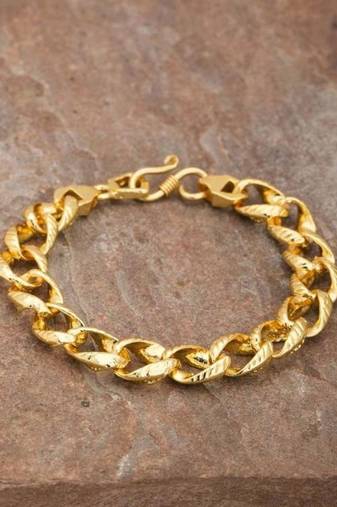 Bracelet with chain detail