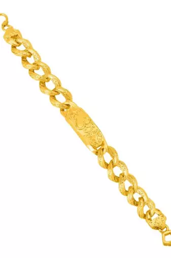 Gold-plated bracelet