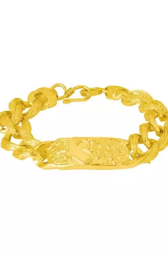 Gold-plated bracelet
