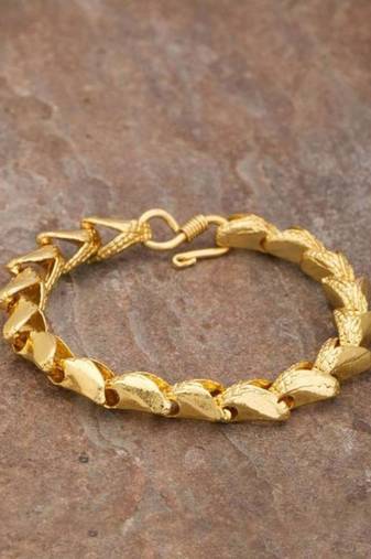 Gold-plated bracelet