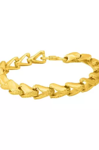 Gold-plated bracelet