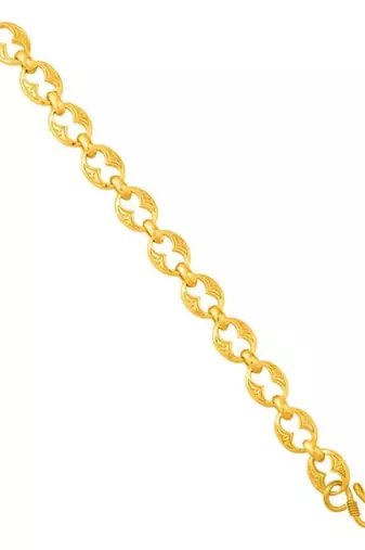 Gold-plated bracelet