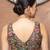 Art Silk Brocade V-Neck Readymade Blouse