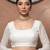 Dazzling Ivory Sequin ReadyMade Blouse