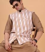 men's jacket - ikat print