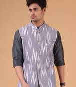 men's jacket - ikat print