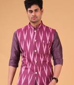 men's jacket - ikat print