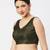 Mhendi Green V-necked ReadyMade Blouse