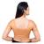 Lycra Copper Cold Shoulder Short SleevesStretchable Readymade Blouse