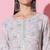 Pista Cotton Fabric Printed work Straight cut Kurta, Pant and Dupatta Set