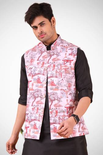 Shiwam ethnix men's jacket  - tropical paradise