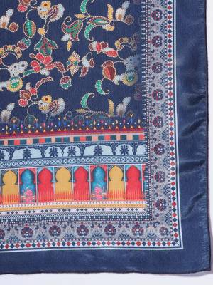 Chinon Fabric Embroidered work Straight cut Kurta, Pant and Dupatta Set 5