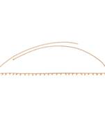 The gilded enchantment of the stone-embellished kamarbandh waist chain