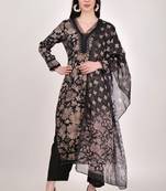 Shiwangi couture cotton mix suit set