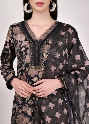 Shiwangi couture cotton mix suit set 3