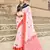Elora handloom cotton butti weaving saree for women (light pink)