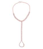  Radiant Beauty: Gold Plated Cz Stone Ring Bracelet