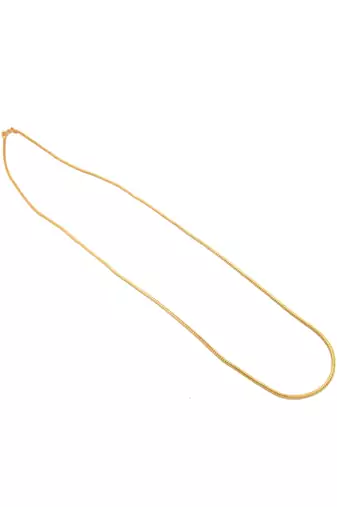  Gold Plated Box Neck Chain For Men