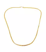  Gold Plated Flat Neck Chain For Men