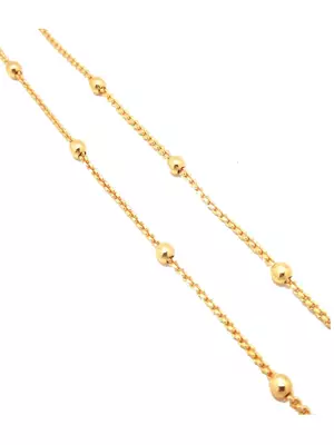  Gold Plated Ball Design Neck Chain For Men 4