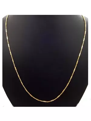   Plain Thin Golden Chain 2