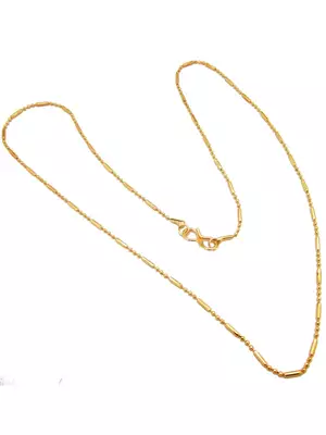   Plain Thin Golden Chain 3