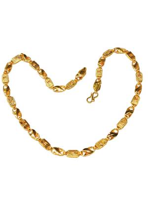 Timeless Symbolism: Men's Gold Plated Swastik Chain - A Fusion of Tradition And Style 2