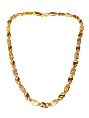  Timeless Symbolism: Men's Gold Plated Swastik Chain - A Fusion of Tradition And Style 3