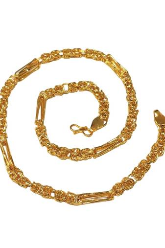  Timeless Symbolism: Men's Gold-Plated Chain - A Fusion of Tradition And Style