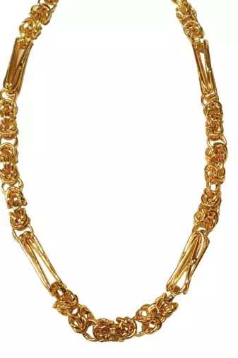  Timeless Symbolism: Men's Gold-Plated Chain - A Fusion of Tradition And Style