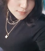 Designer women lock and heart pendant necklace for women & girls