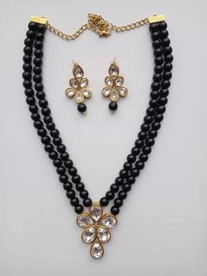 Rozemili pearl  necklace set 1