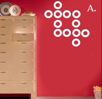 Circle abstract Wall decal 3