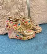 Sneaker Wedge Block Heels