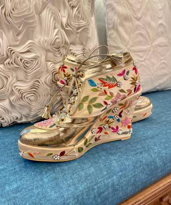 Sneaker Wedge Block Heels 2