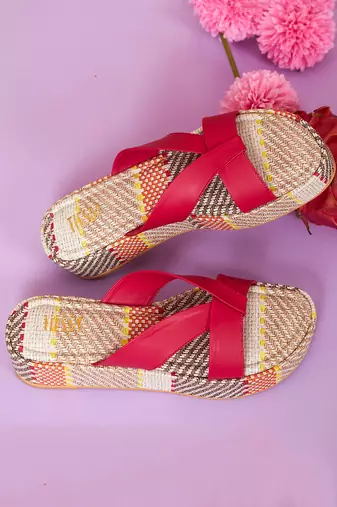 Cali Pink Block Heels