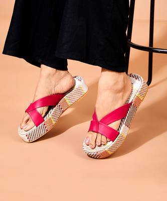 Cali Pink Block Heels 3