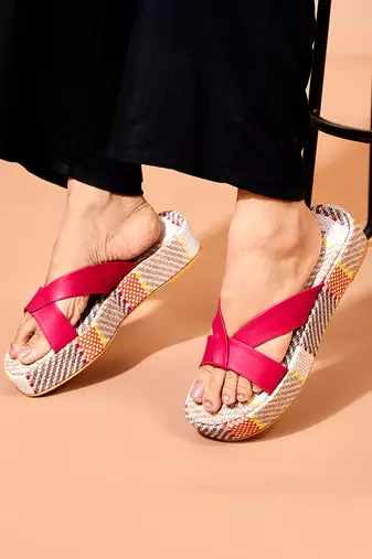 Cali Pink Block Heels