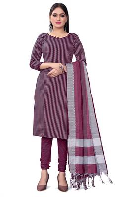 Wine colour formal suit for casual looks 1