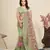  Pista Soft Net Saree With Heavy Thread Embroidery Work