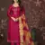Pink coour ethnic salwar suit in modal butti fabric for looks