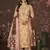 Peach colour ethnic dress material for festive indian looks