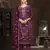 Elegant and girlish purple colour modal butti suit for festive looks
