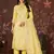 Smart and ethnic yellow colour smart girlish salwar kameez