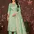 Smart and ethnic green colour smart girlish salwar kameez
