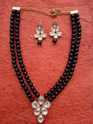 Rozemili pearl  necklace set 2